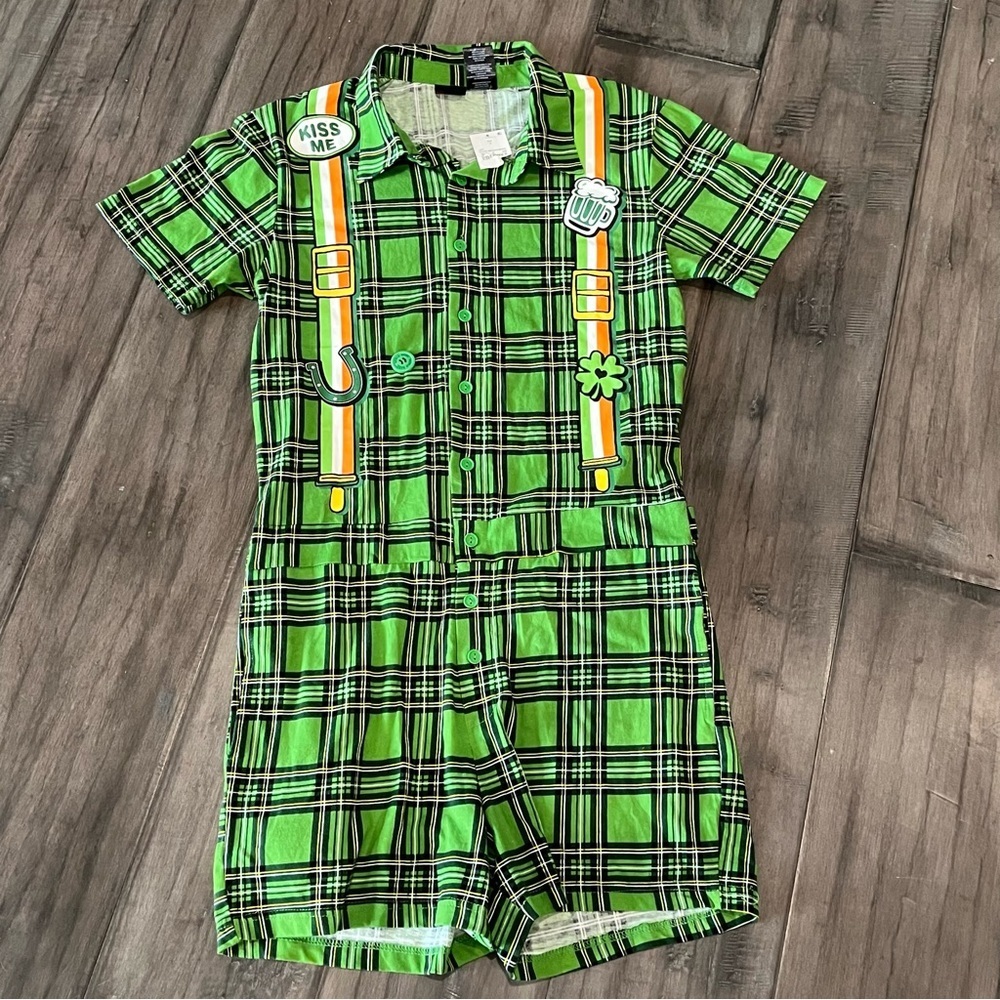 St. Patrick’s Day Shamrock Green Outfit by Mad Engine - Size Small